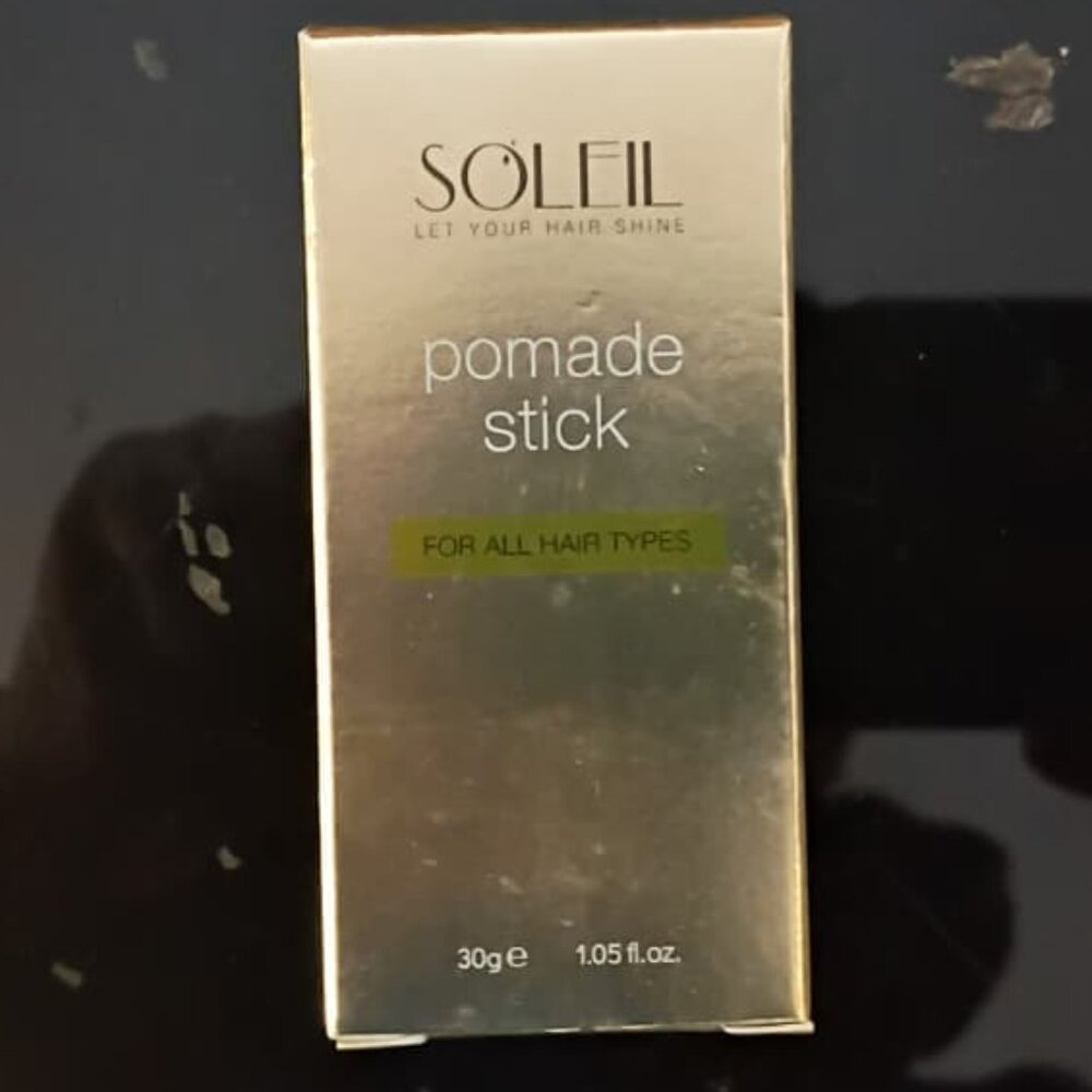 SOLEIL POMADE STICK- FOR ALL HAIR TYPES- 1.05 fl oz / 30 ml- BRAND NEW-SEALED